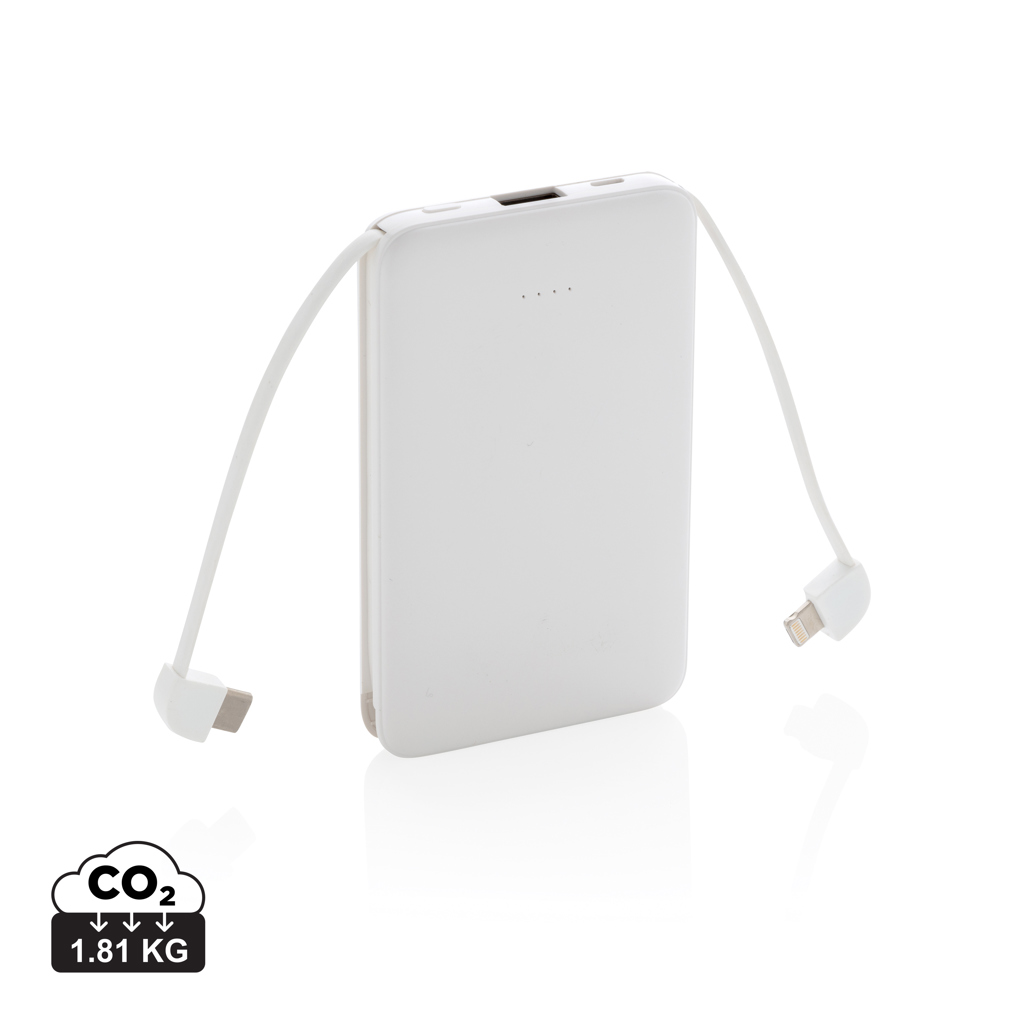 Miniature 14 pour Batterie de secours 5000 mAh avec câbles intégrés