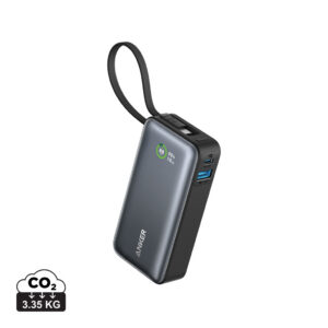 Visuel Powerbank 30W avec câble USB-C intégré Anker Nano