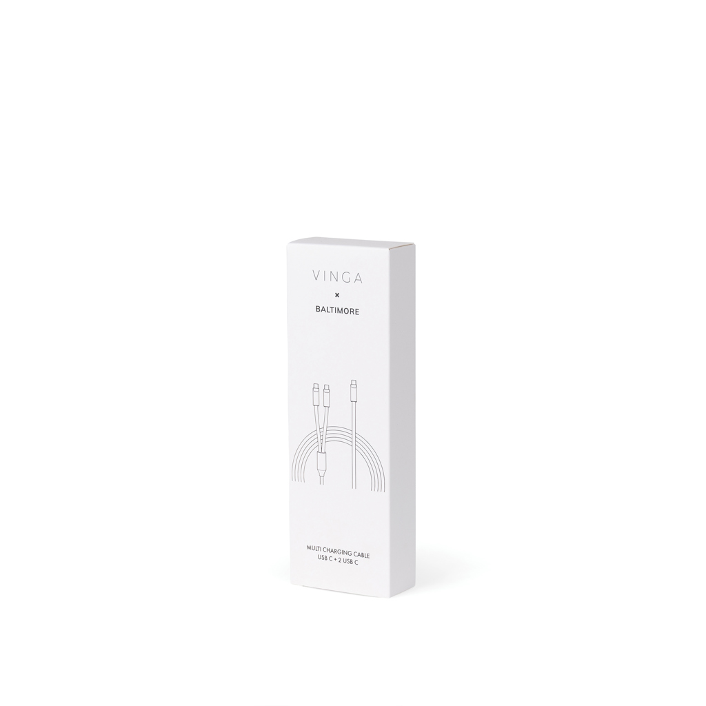 Miniature 5 pour Câble de recharge multifonction (C+2C) VINGA Baltimore