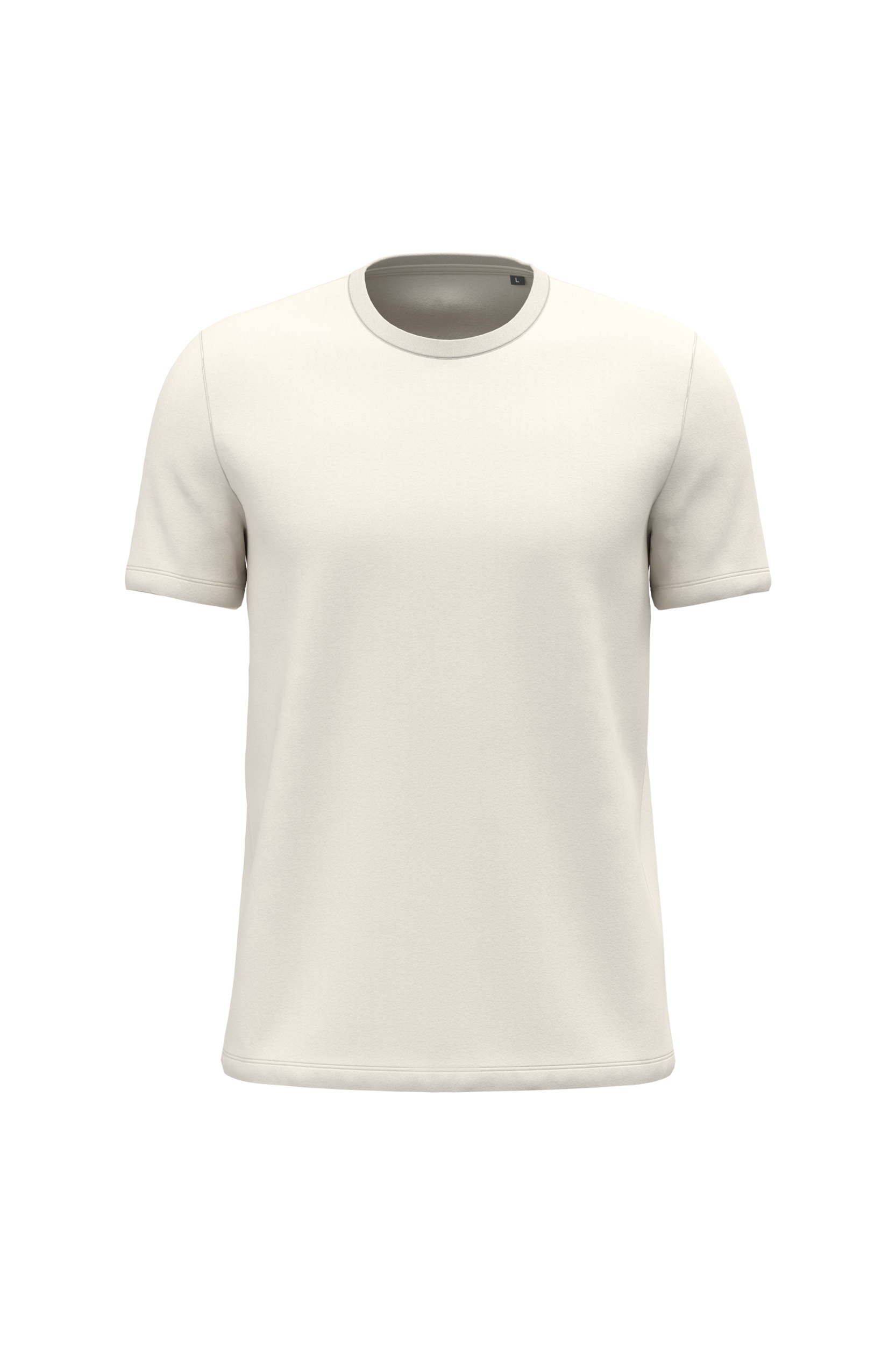 Miniature 2 pour T-shirt manches courtes col rond unisexe