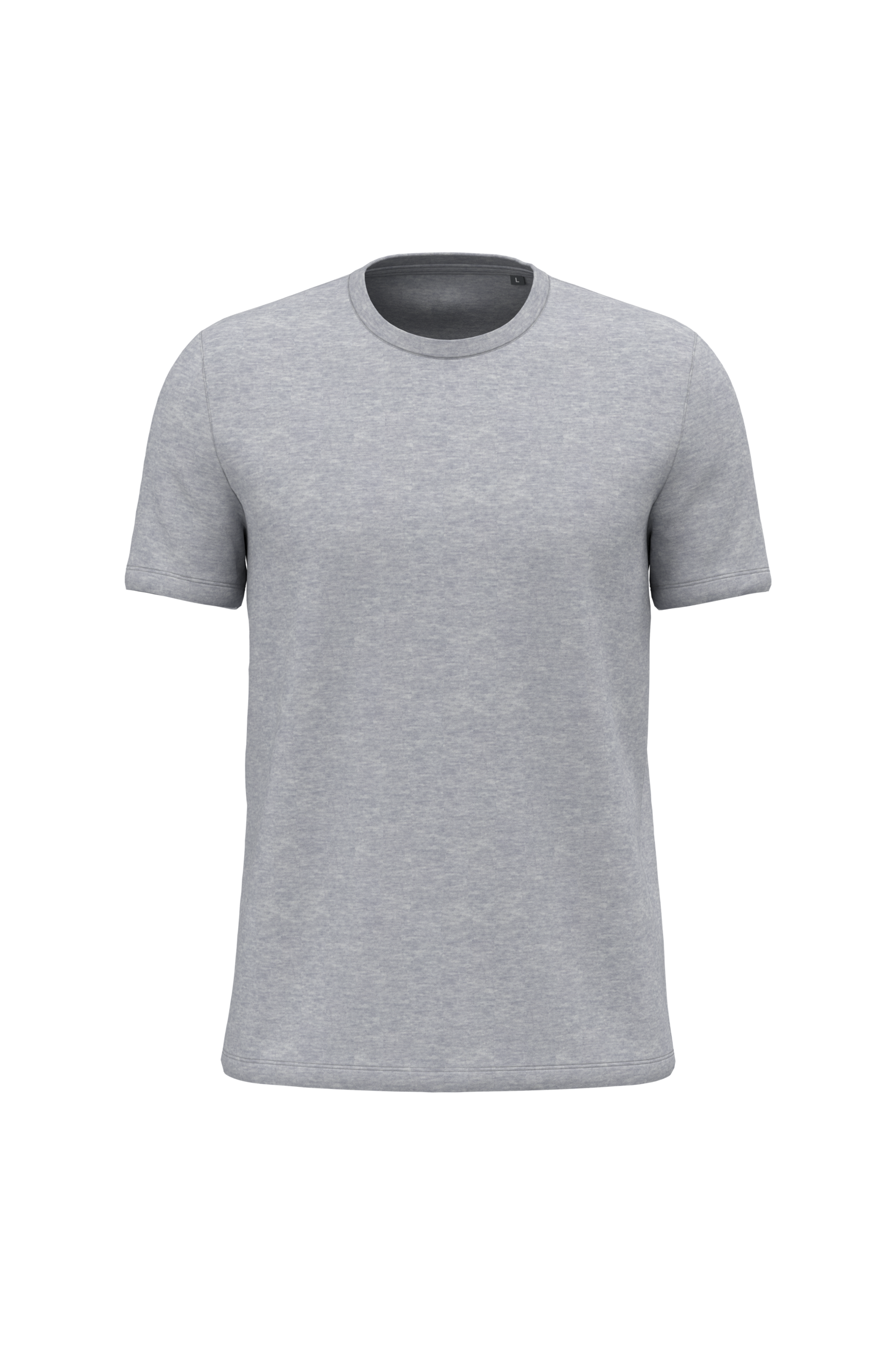 Miniature 8 pour T-shirt manches courtes col rond unisexe