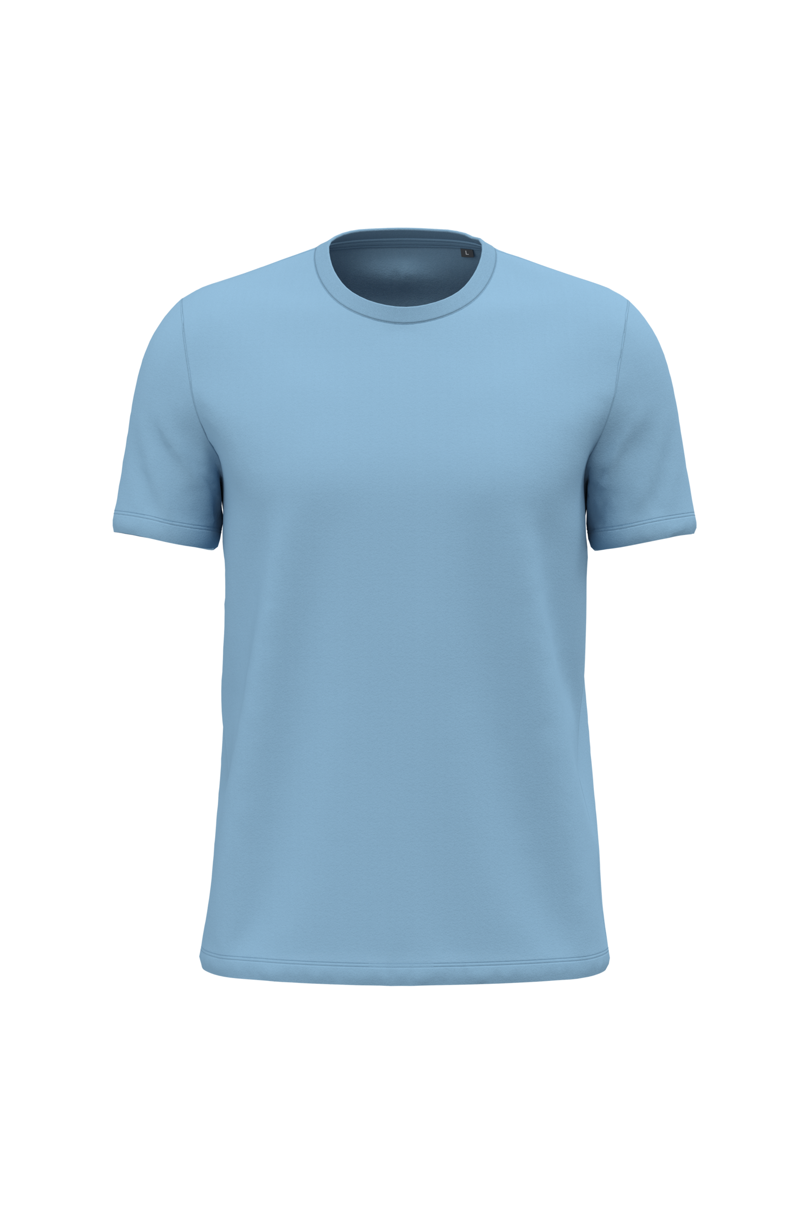 Miniature 11 pour T-shirt manches courtes col rond unisexe