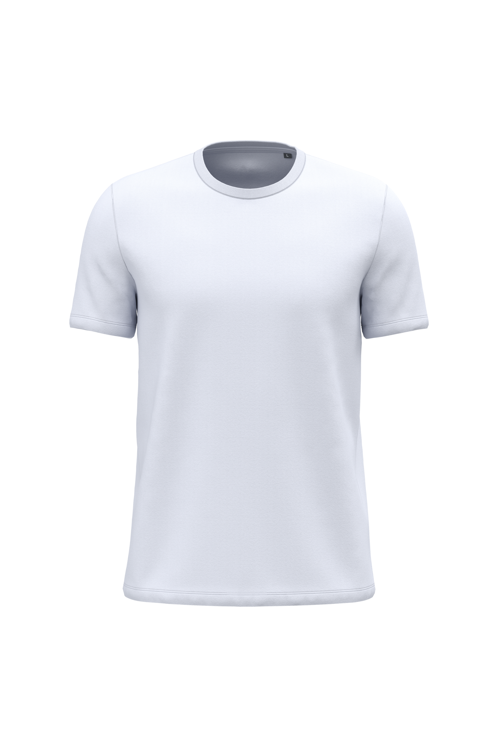 Miniature 12 pour T-shirt manches courtes col rond unisexe