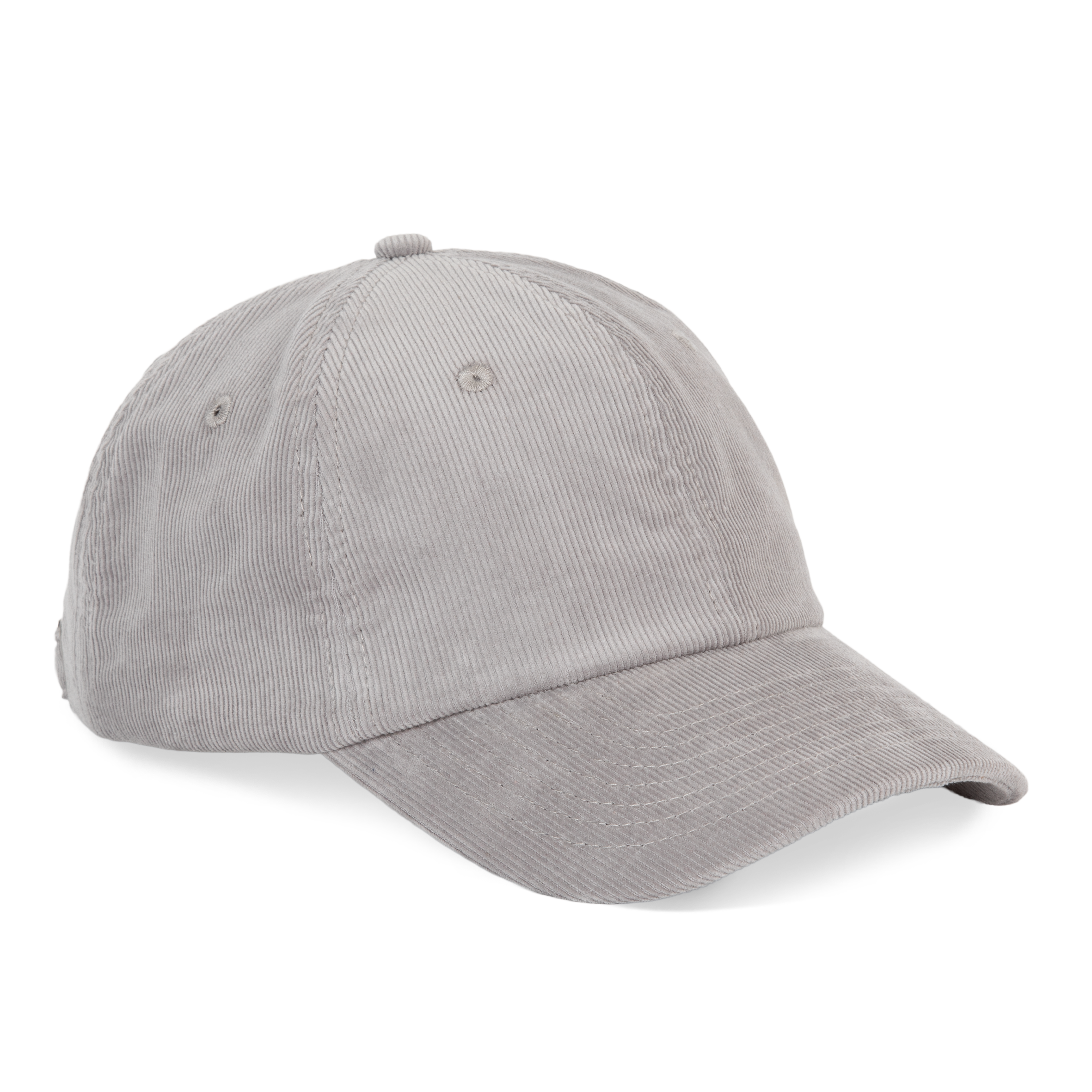 Miniature 5 pour Casquette en velours profil bas