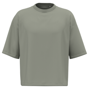 Visuel T-shirt écoresponsable boxy à épaules tombantes homme