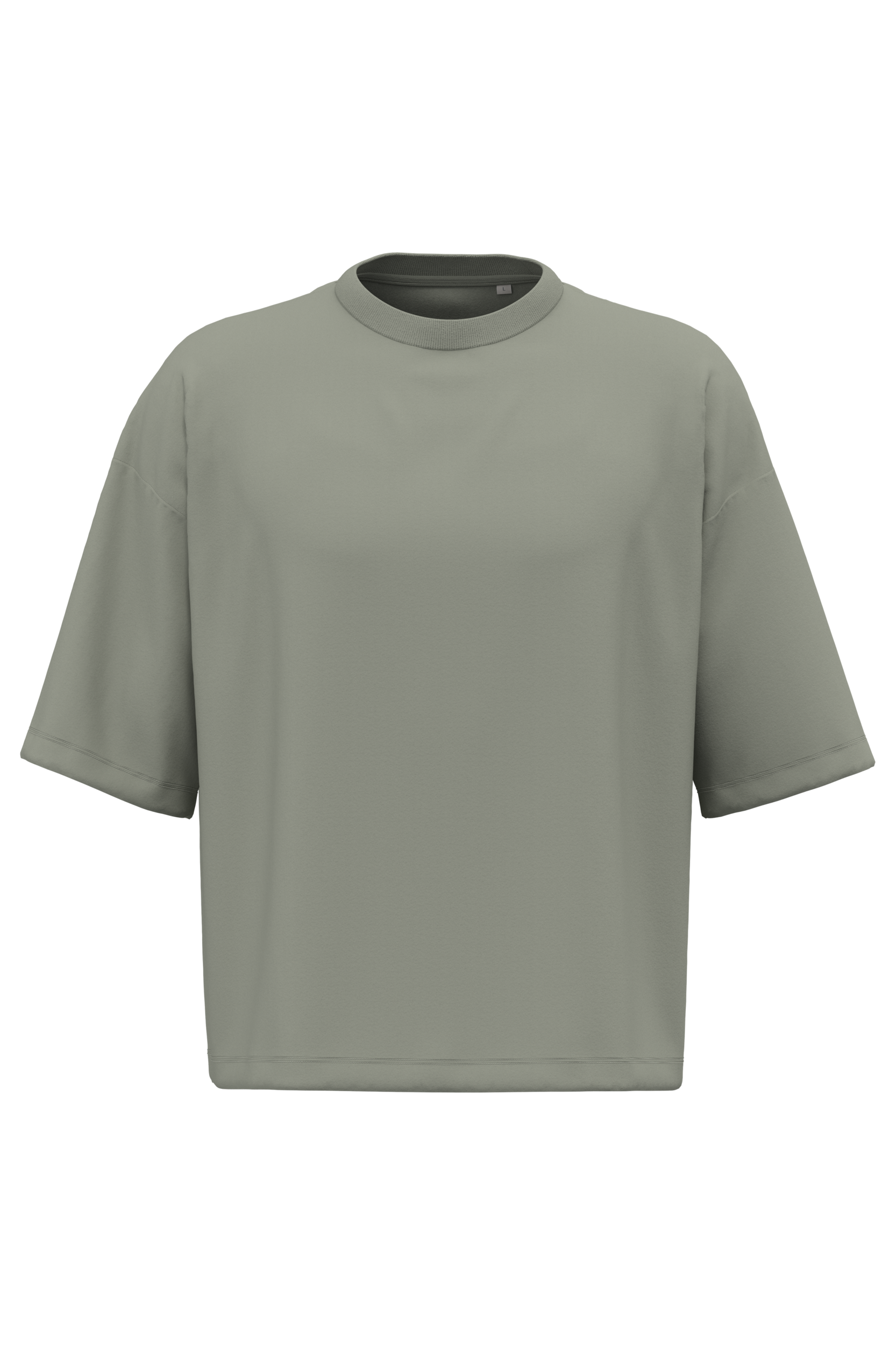Miniature 1 pour T-shirt écoresponsable boxy à épaules tombantes homme