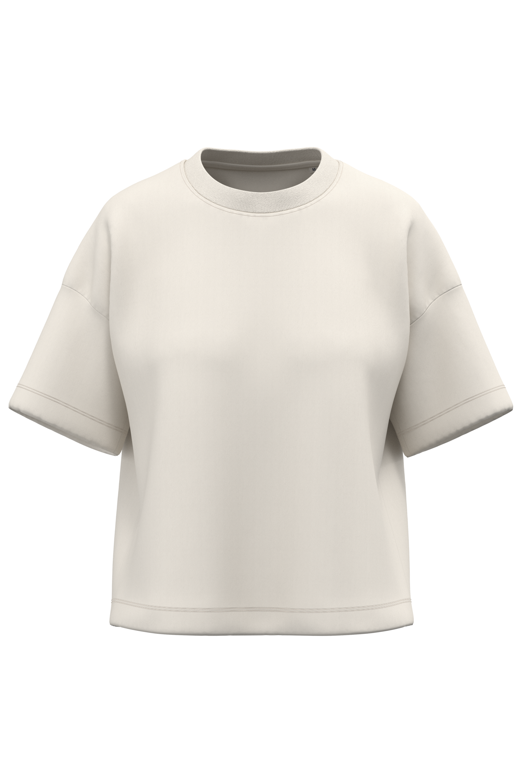 Miniature 3 pour T-shirt écoresponsable boxy à épaules tombantes femme