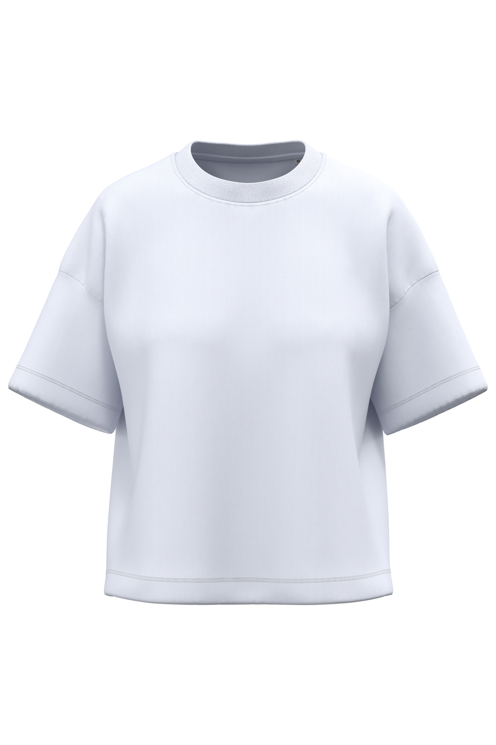 Miniature 4 pour T-shirt écoresponsable boxy à épaules tombantes femme