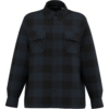 navy-blue-black-checked