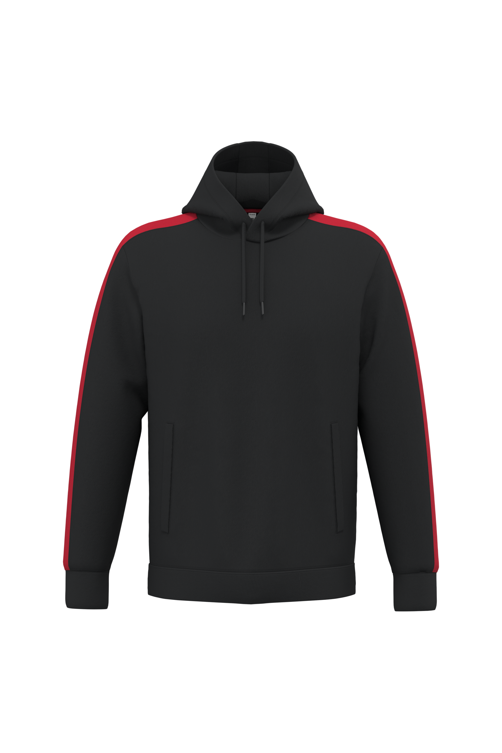 Miniature 2 pour Sweat-shirt à capuche teamwear bicolore unisexe