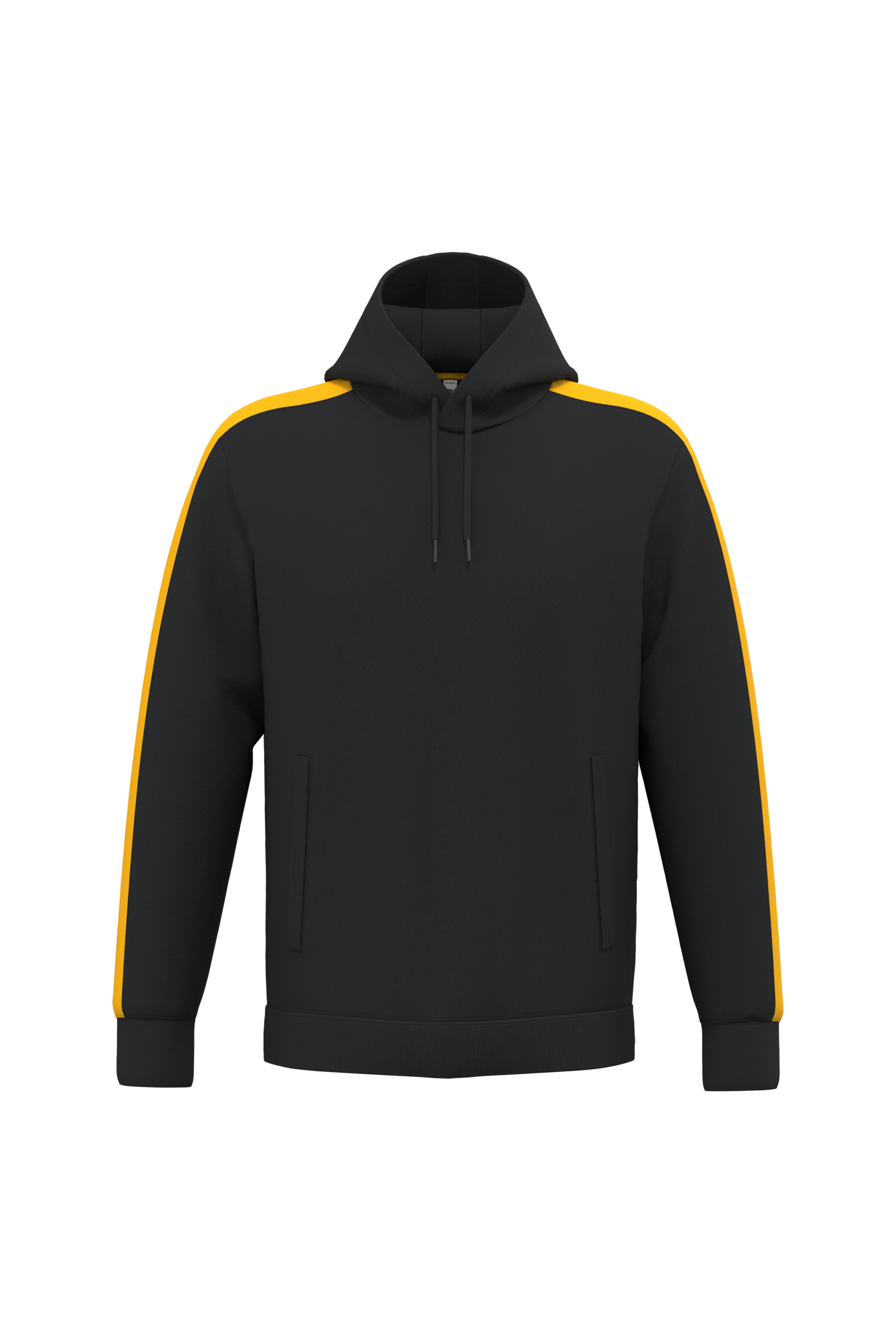 Miniature 3 pour Sweat-shirt à capuche teamwear bicolore unisexe