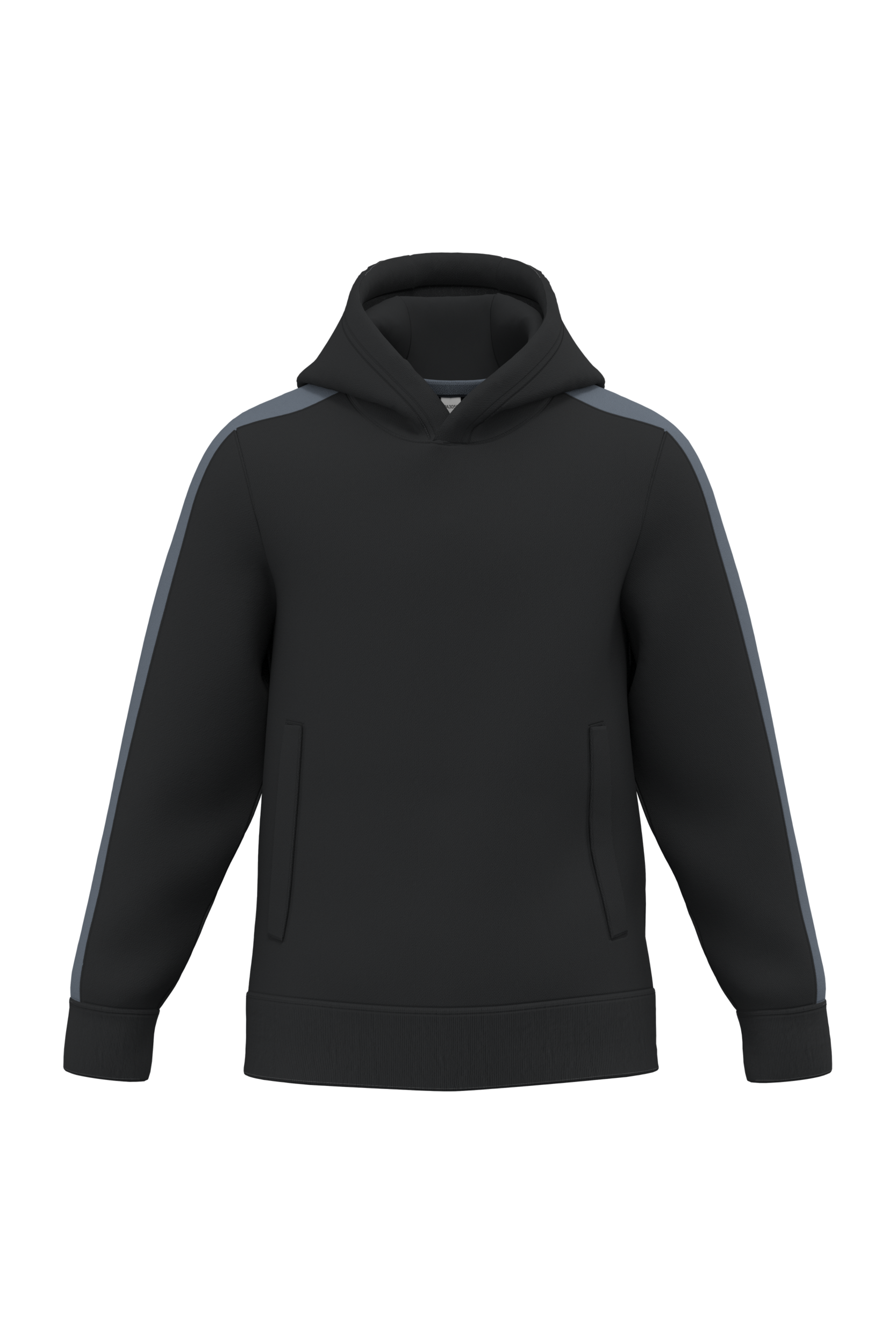 Miniature 1 pour Sweat-shirt à capuche teamwear bicolore enfant