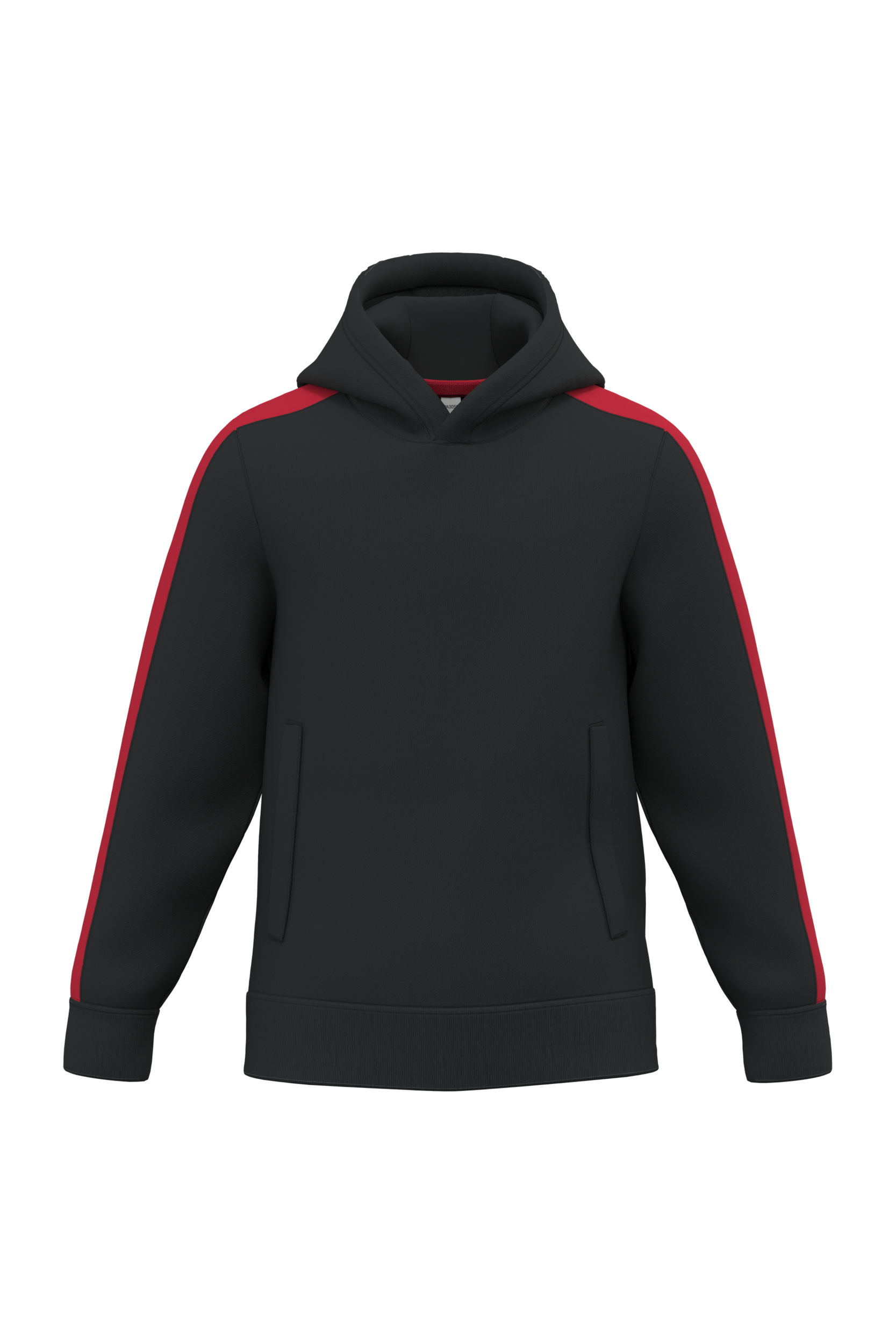 Miniature 2 pour Sweat-shirt à capuche teamwear bicolore enfant