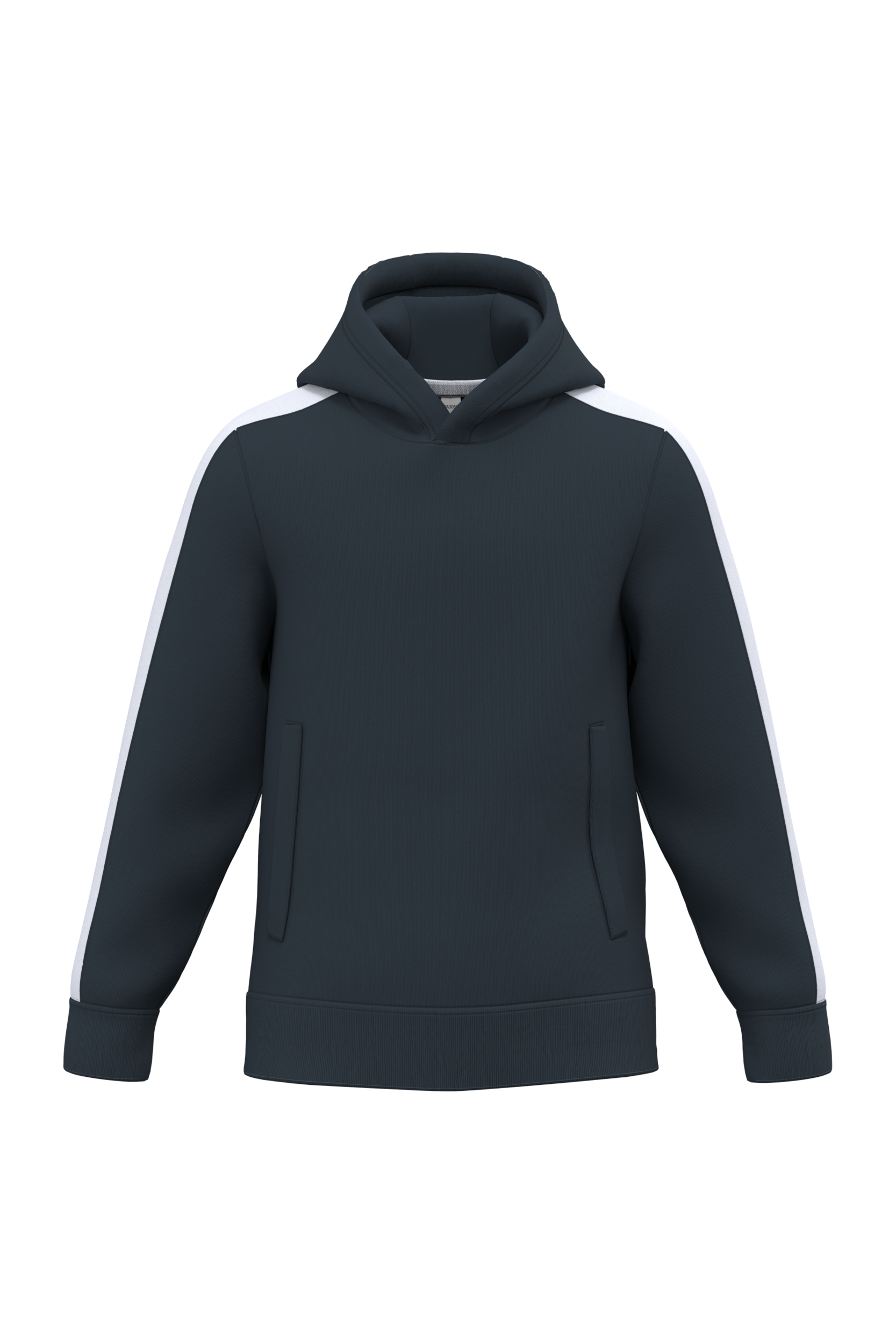 Miniature 4 pour Sweat-shirt à capuche teamwear bicolore enfant