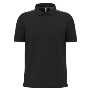 Visuel Polo teamwear bicolore unisexe