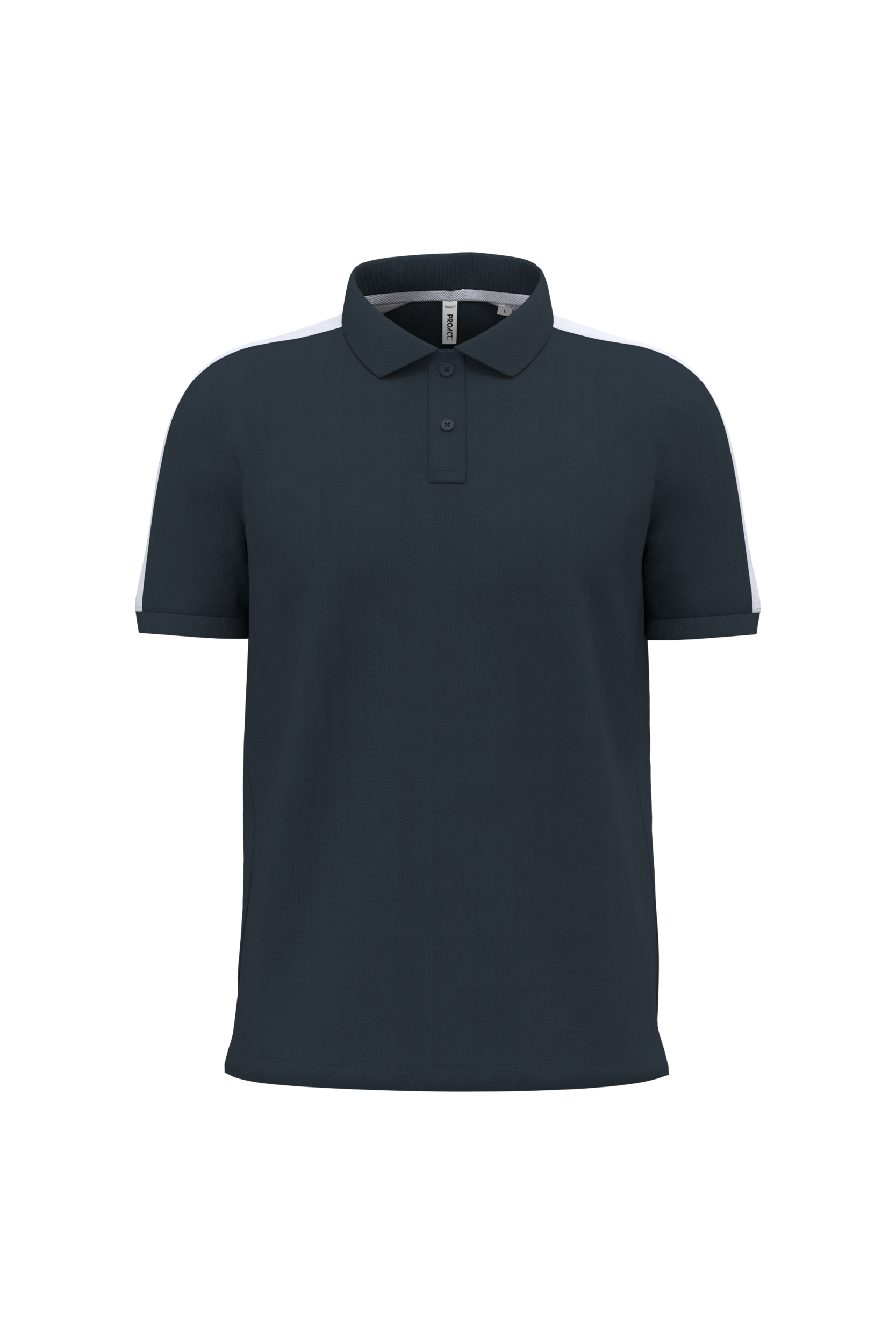 Miniature 4 pour Polo teamwear bicolore unisexe